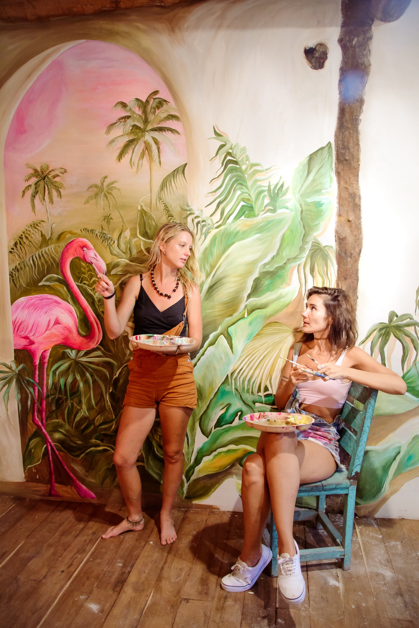 Flamingos